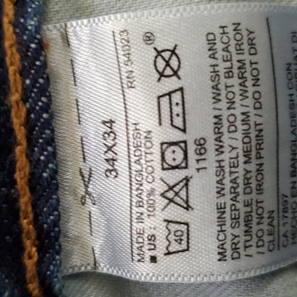 Old navy jeans 34x34 NWT - Picture 6 of 7